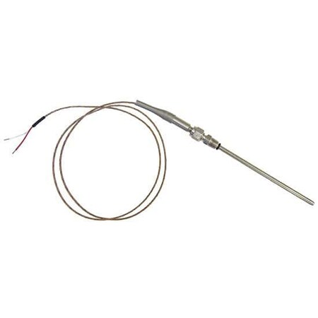 Digi-Sense Temperature Probe, Type J, 6" L, 1/8" Di 90446-32